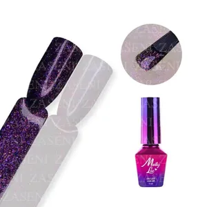 MOLLY LAC ESMALTE SEMIPERMANENTE HOLLYWOOD TOP PURPURINA VIOLET SHOW 5ML