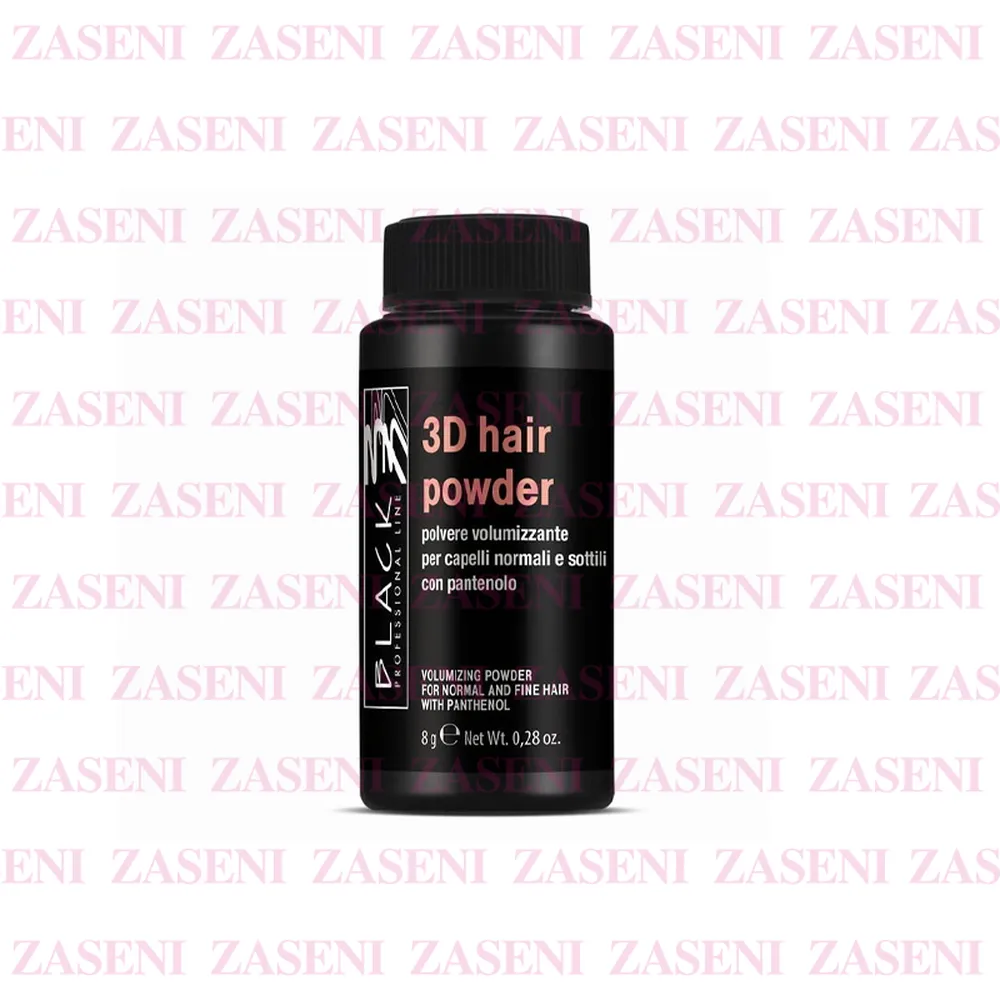 BLACK 3D HAIR POWDER POLVOS VOLUMIZANTES 8GR