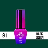 Esmalte Semipermanente Green Party N° 91 Dark Green 10ml