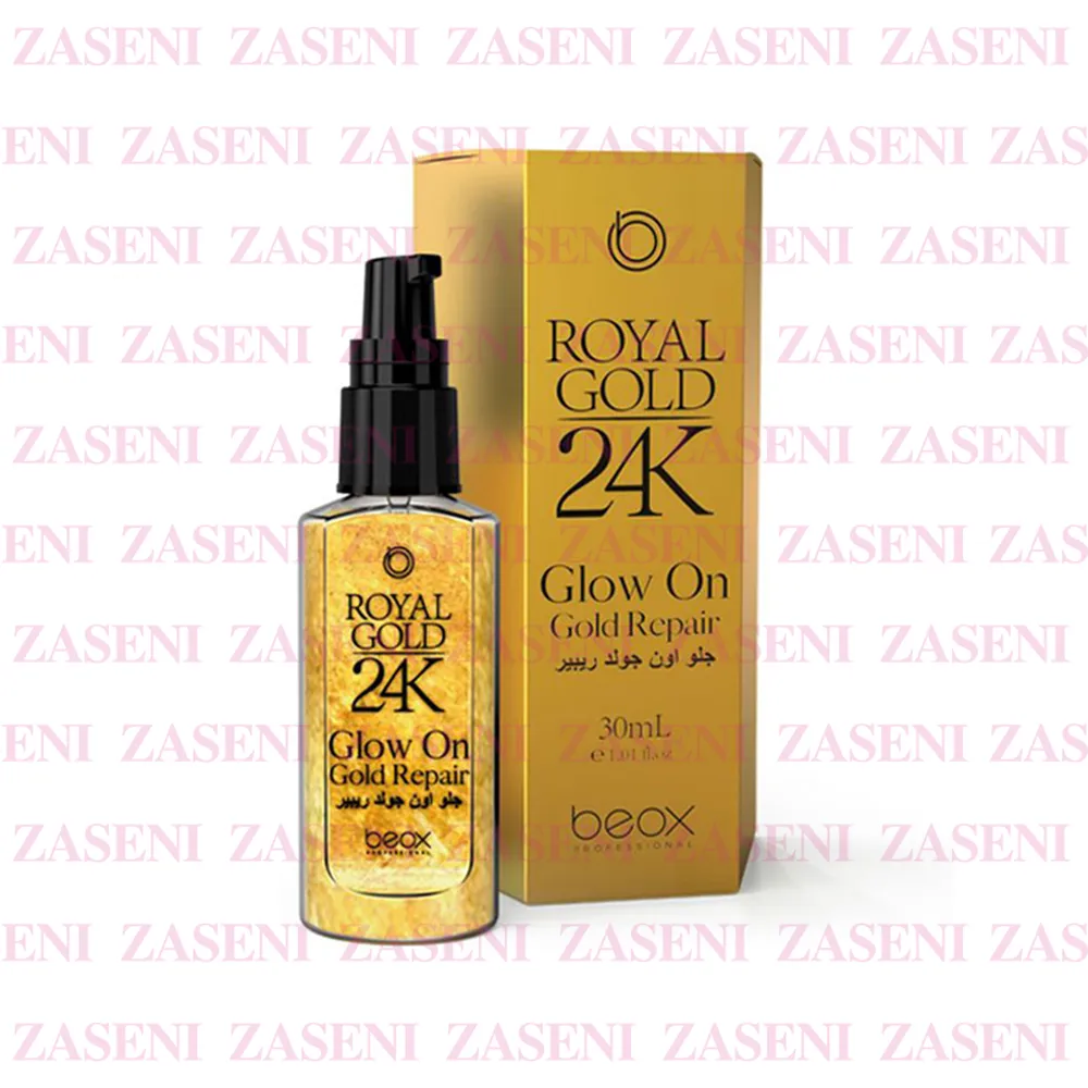 BEOX ROYAL GOLD 24K ACEITE NUTRITIVO GLOW ON GOLD REPAIR 30ML