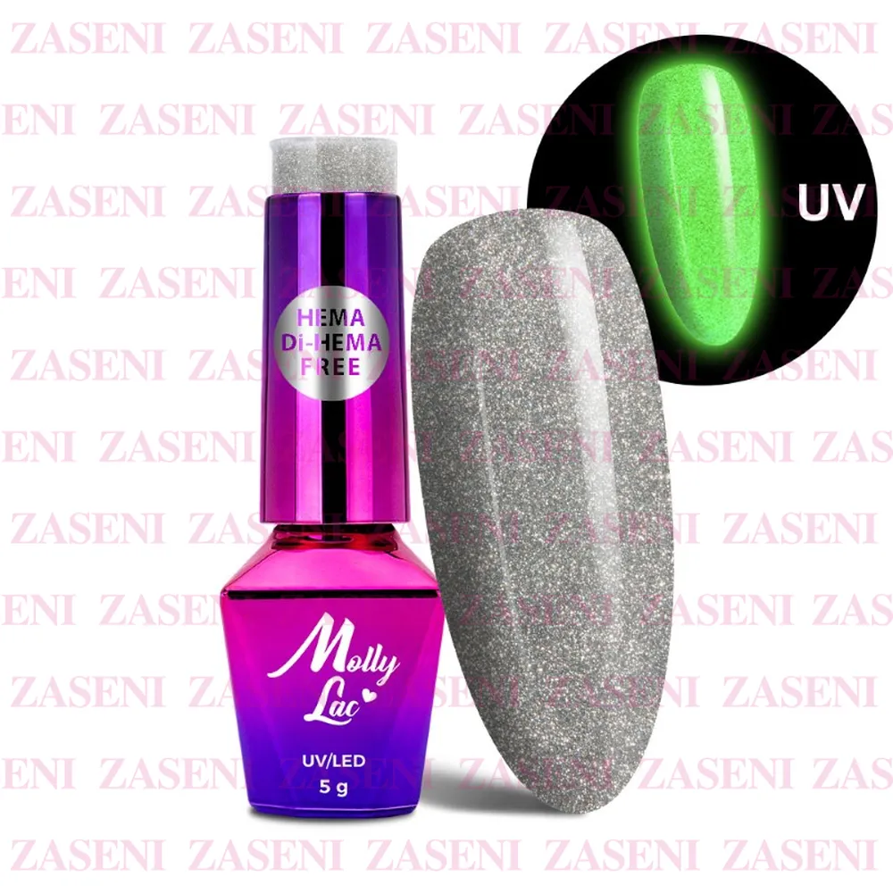 MOLLY LAC ESMALTE SEMIPERMANENTE NIGHT GLOWING Nº 676 FREESTATE 5ML