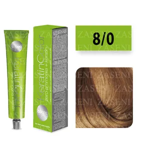 BBCOS TINTE KERATIN COLOR 8/0 RUBIO CLARO 100ML