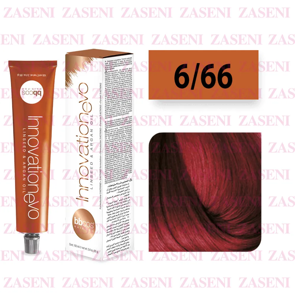BBCOS TINTE INNOVATION EVO 6/66 RUBIO OSCURO ROJO INTENSO 100ML