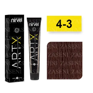 NIRVEL TINTE ARTX 4-3 CASTAÑO MEDIO DORADO 60ML