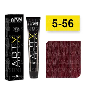 NIRVEL TINTE ARTX 5-56 CASTAÑO CLARO BORGOÑA 60ML