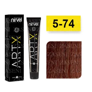 NIRVEL TINTE ARTX 5-74 CASTAÑO CLARO AVELLANA 60ML