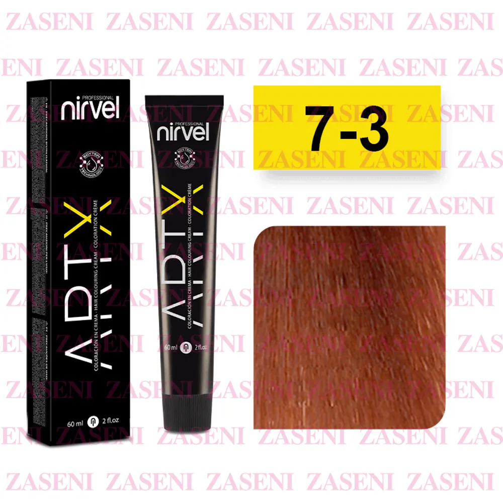 NIRVEL TINTE ARTX 7-3 RUBIO MEDIO DORADO 60ML