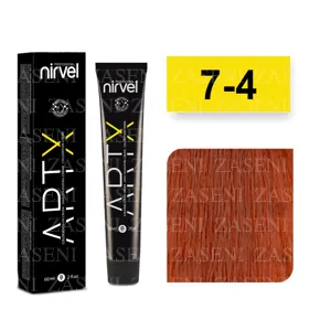 NIRVEL TINTE ARTX 7-4 RUBIO MEDIO COBRE 60ML