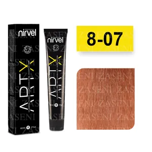 NIRVEL TINTE ARTX 8-07 RUBIO CLARO NATURAL CÁLIDO 60ML