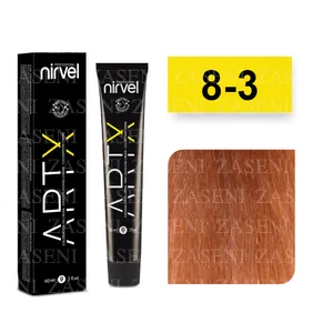 NIRVEL TINTE ARTX 8-3 RUBIO CLARO DORADO 60ML