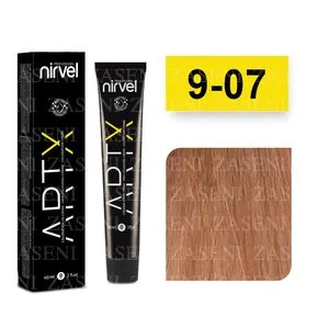 NIRVEL TINTE ARTX 9-07 RUBIO MUY CLARO NATURAL CÁLIDO 60ML