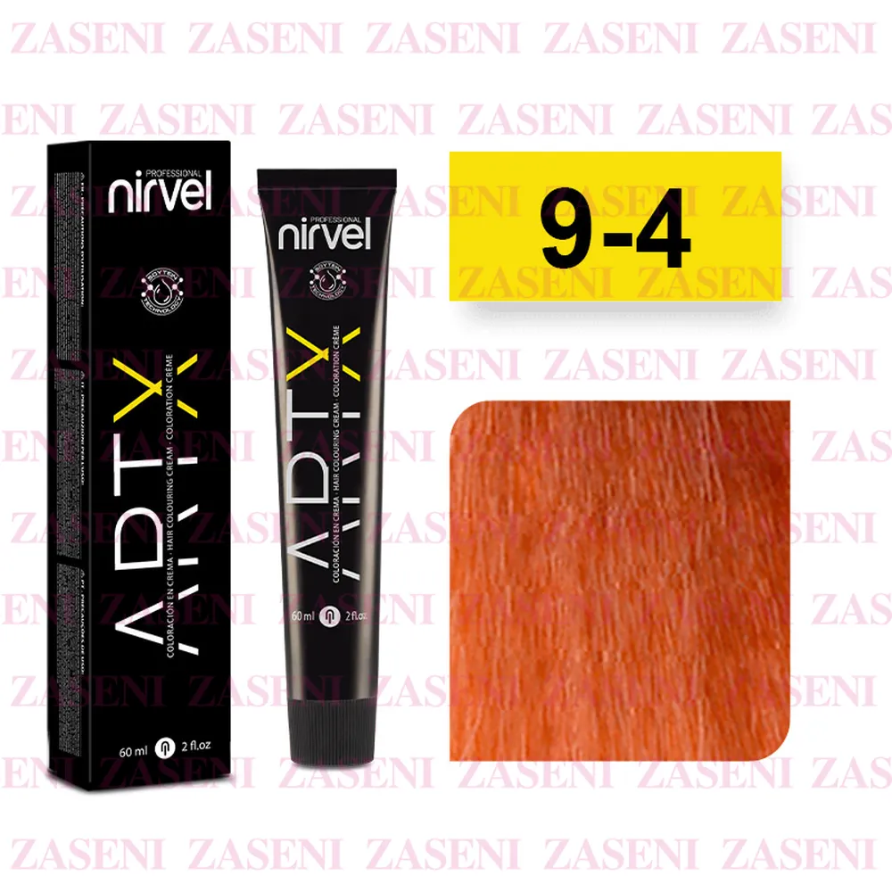 NIRVEL TINTE ARTX 9-4 RUBIO MUY CLARO COBRE 60ML