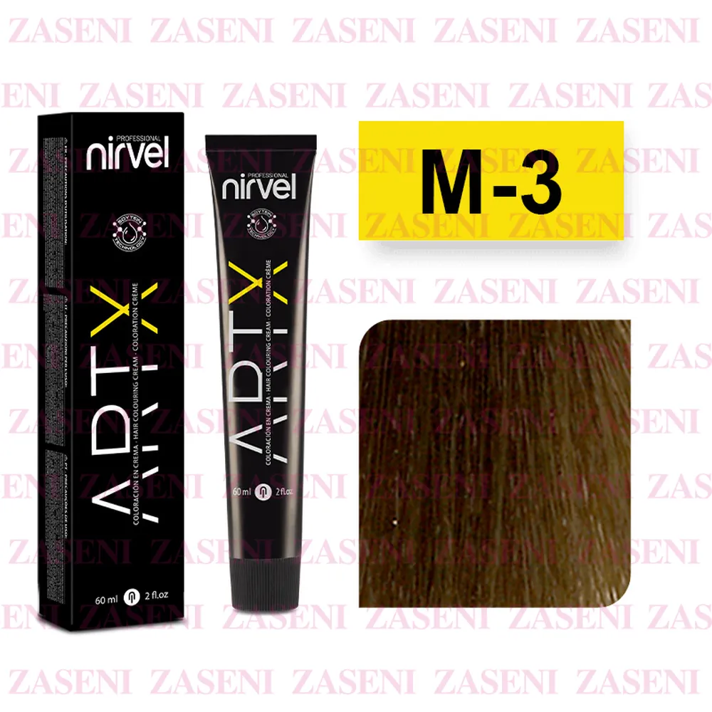 NIRVEL TINTE ARTX NEUTRALIZADOR M-3 VERDE 60ML