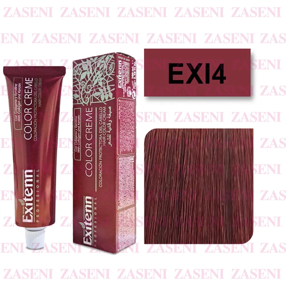 EXITENN TINTE COLOR CREME EXI4 ROJO ETNA 100ML