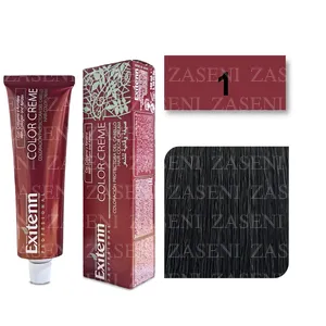 EXITENN TINTE COLOR CREME 1 NEGRO 100ML