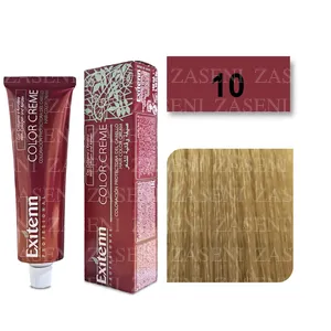 EXITENN TINTE COLOR CREME 10 RUBIO EXTRACLARO 100ML