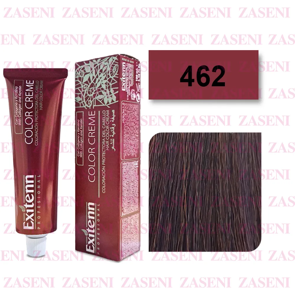 EXITENN TINTE COLOR CREME 462 BERENJENA 100ML