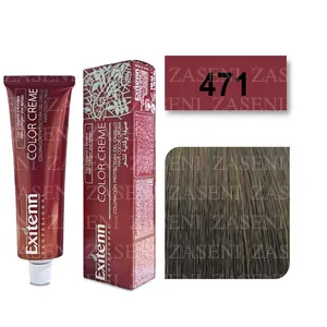 EXITENN TINTE COLOR CREME 471 CASTAÑO MEDIO GLACE 100ML