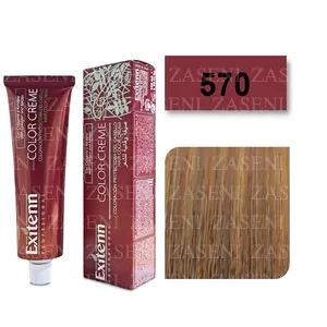 EXITENN TINTE COLOR CREME 570 CASTAÑO CLARO CHOCOLATE 100ML