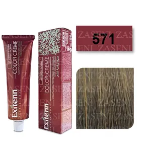 EXITENN TINTE COLOR CREME 571 CASTAÑO CLARO GLACE 100ML