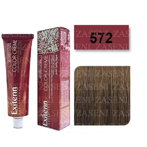 EXITENN TINTE COLOR CREME 572 CASTAÑO CLARO CHOCOLATE 100ML