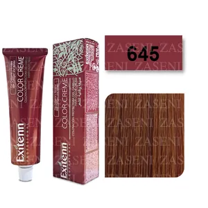 EXITENN TINTE COLOR CREME 645 RUBIO OSCURO COBRE CAOBA 100ML