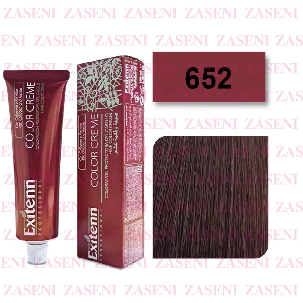 EXITENN TINTE COLOR CREME 652 CAOBA IRISADO 100ML