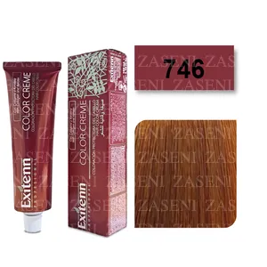 EXITENN TINTE COLOR CREME 746 RUBIO MEDIO COBRE ROJIZO 100ML