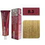 EXITENN TINTE COLOR CREME 8.3 RUBIO CLARO DORADO 100ML