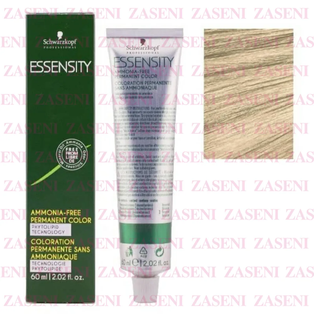 SCHWARZKOPF TINTE SIN AMONÍACO ESSENSITY 10-0 RUBIO PLATINO NATURAL 60ML