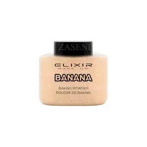 ELIXIR MAKE-UP BAKING POWDER POLVOS MATIFICANTES BANANA 25GR