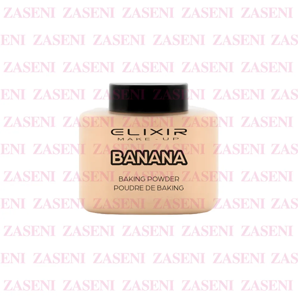 ELIXIR MAKE-UP BAKING POWDER POLVOS MATIFICANTES BANANA 25GR