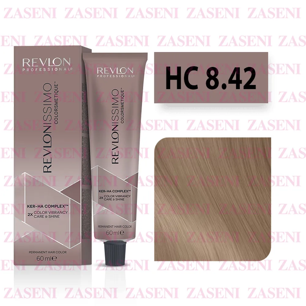 REVLON TINTE REVLONISSIMO COLORSMETIQUE MARRONES HIGH COVERAGE 8.42 RUBIO CLARO COBRIZO IRISADO 60ML
