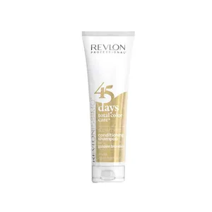 REVLON 45 DAYS CHAMPÚ 2 EN 1 GOLDEN BLONDES DORADO 275ML