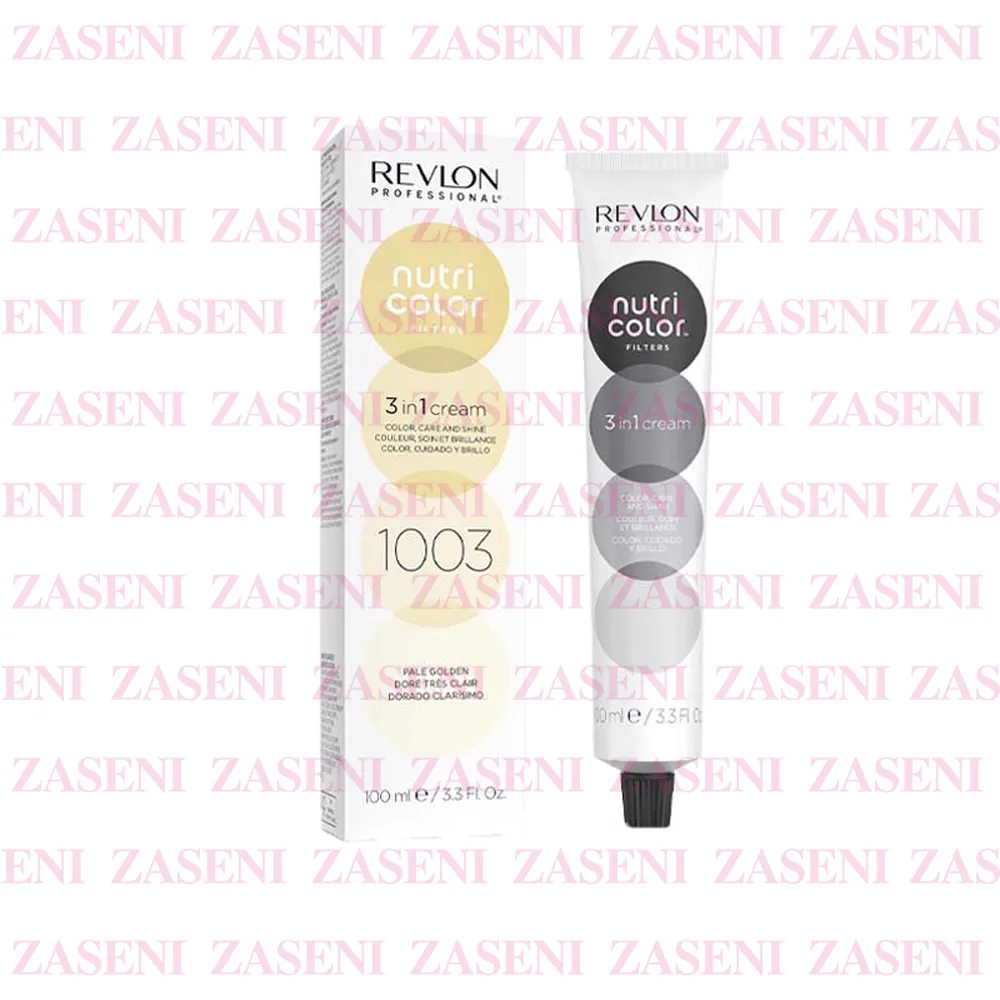 REVLON NUTRI COLOR MASCARILLA DE COLOR TONING FILTERS Nº 1003 ORO PÁLIDO 100ML