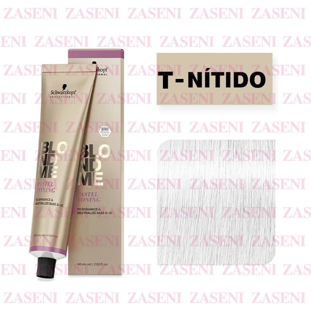 SCHWARZKOPF BLONDME CREMA MATIZADORA TONIFICANTE Y NEUTRALIZANTE T - NÍTIDO 60ML