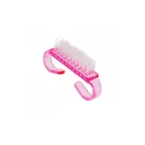 Cepillo Limpieza Uñas Rosa Translúcido