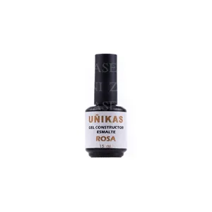 UÑIKAS GEL CONSTRUCTOR PINCEL ROSA 15ML