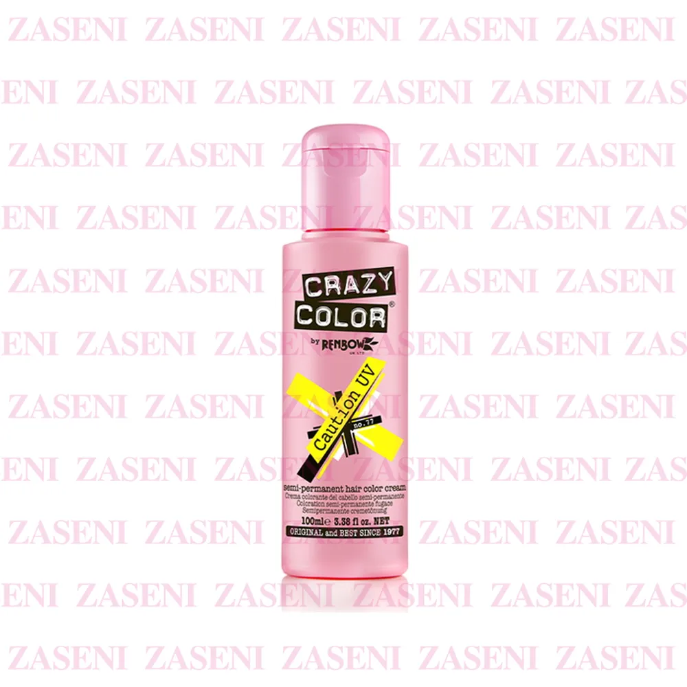 CRAZY COLOR CREMA COLORANTE 77 CAUTION UV 100ML