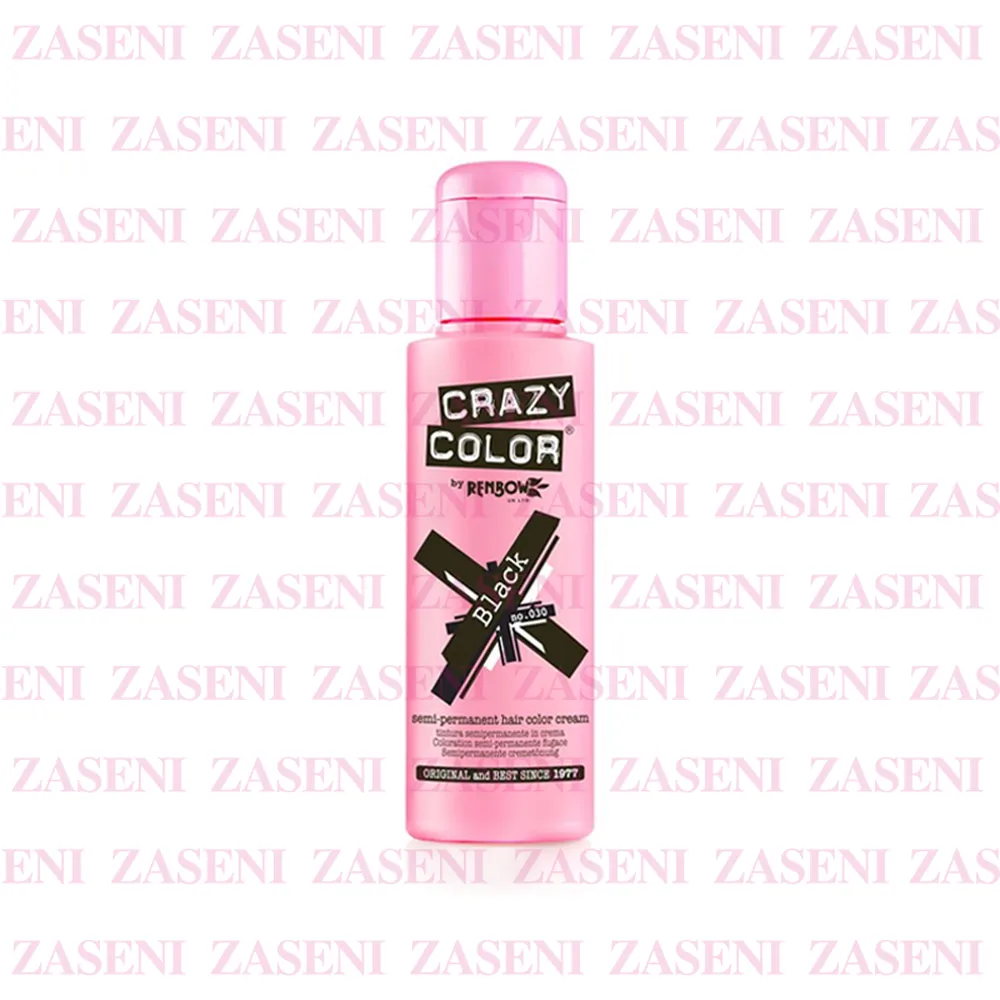 CRAZY COLOR CREMA COLORANTE 30 BLACK 100ML