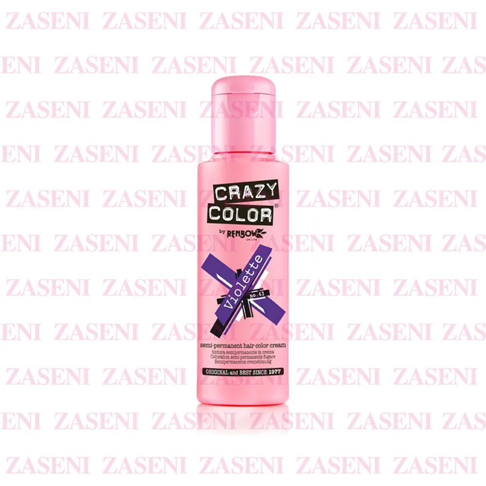 CRAZY COLOR CREMA COLORANTE 43 VIOLETTE 100ML