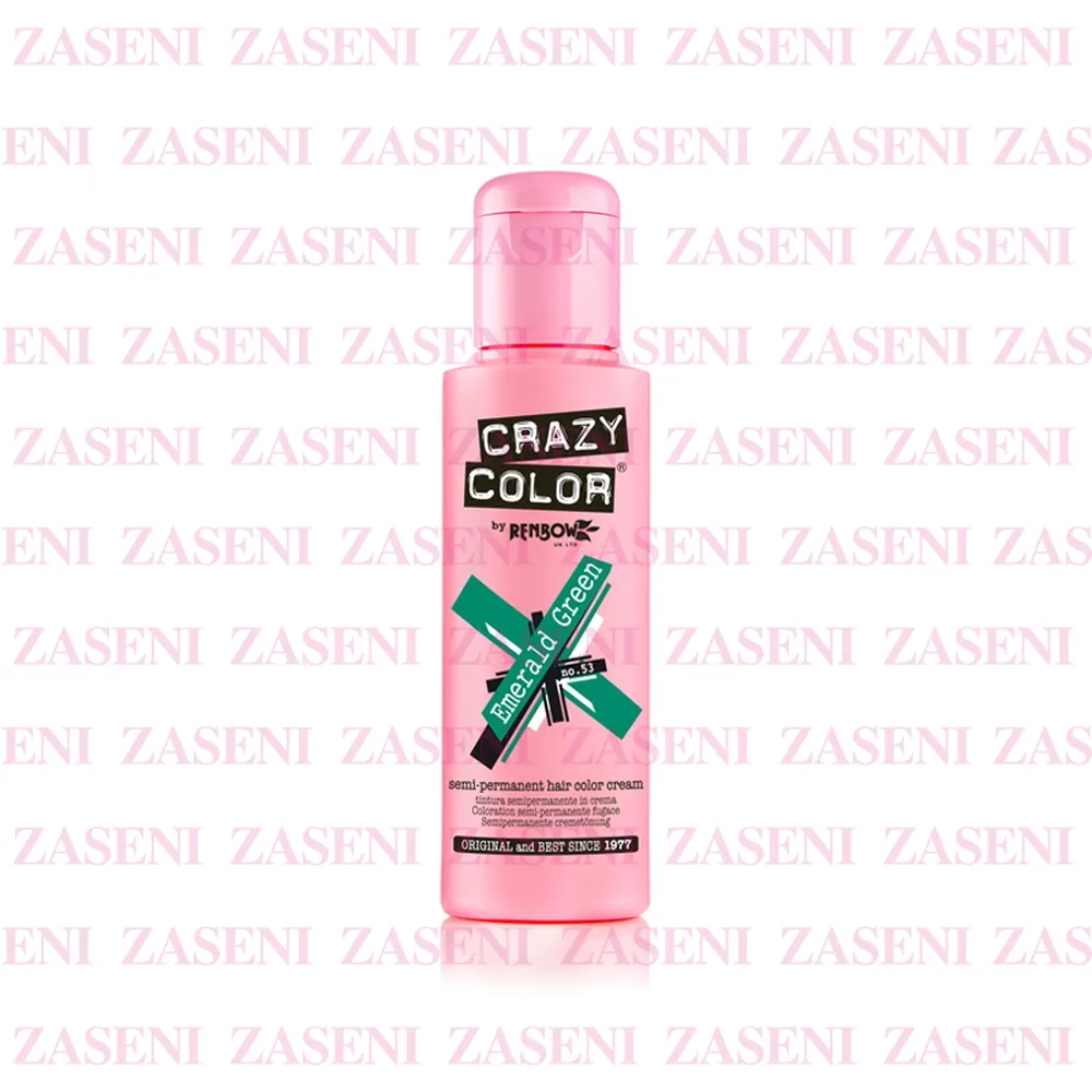 CRAZY COLOR CREMA COLORANTE 53 ESMERALDA 100ML