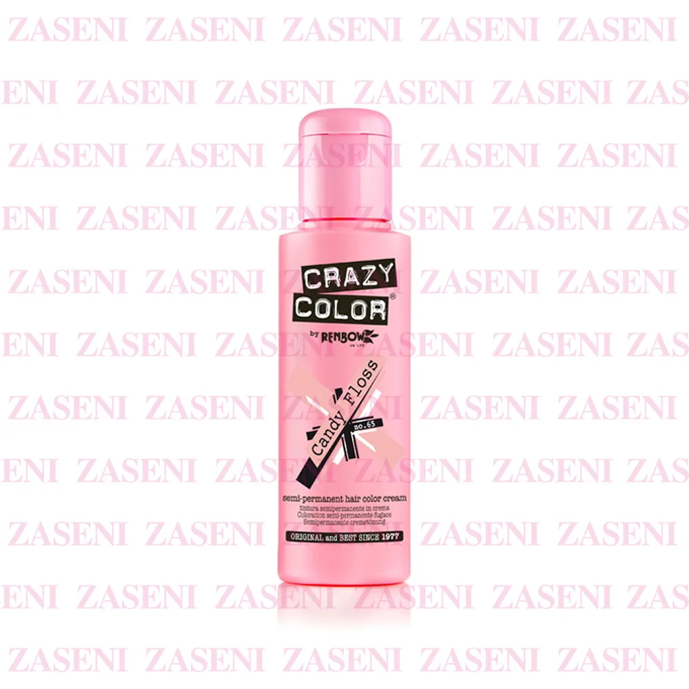 CRAZY COLOR CREMA COLORANTE 65 CANDY FLOSS 100ML