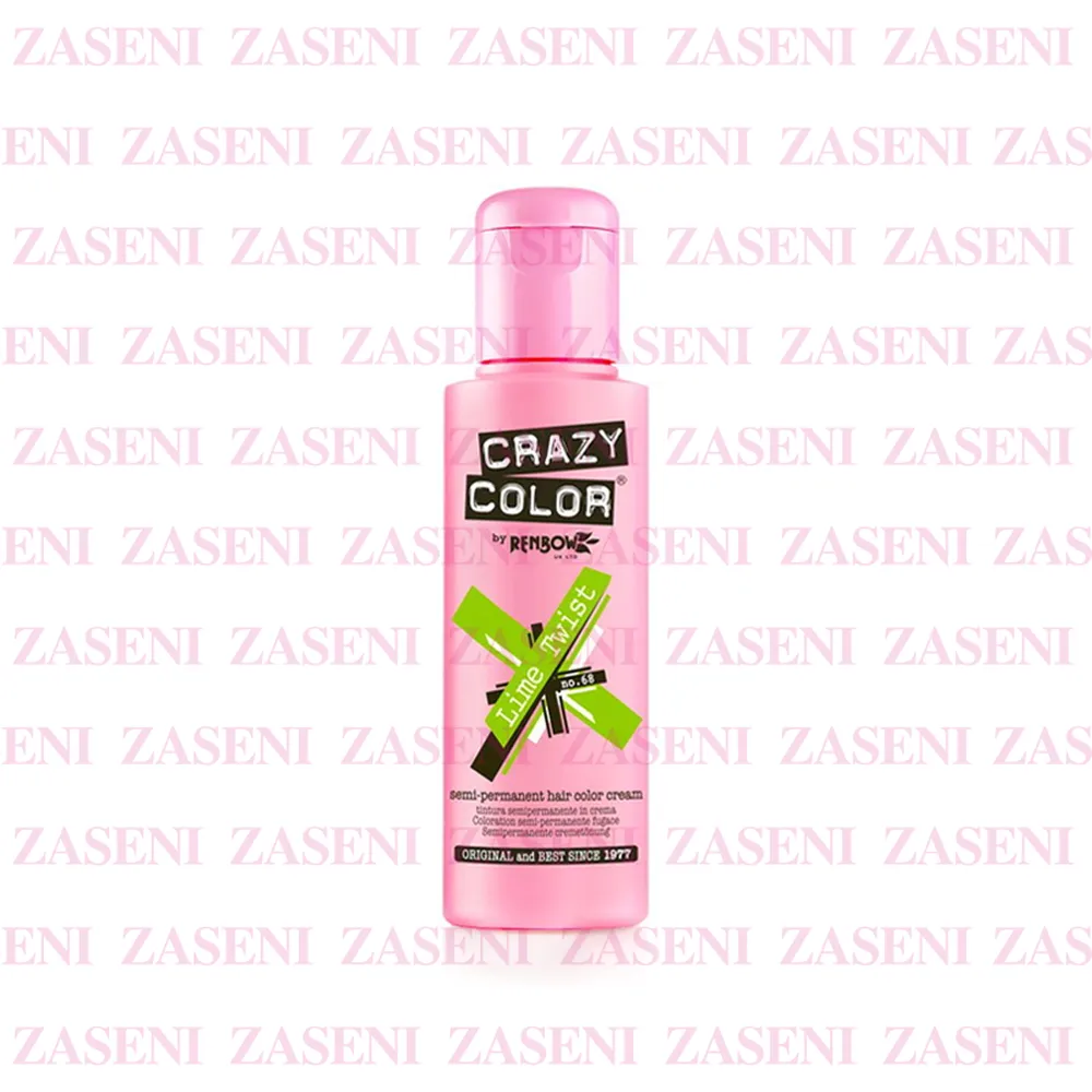 CRAZY COLOR CREMA COLORANTE 68 LIME TWIST 100ML