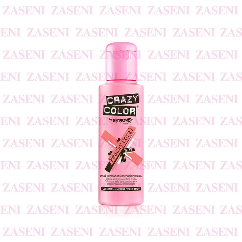 CRAZY COLOR CREMA COLORANTE 70 PEACHY CORAL 100ML