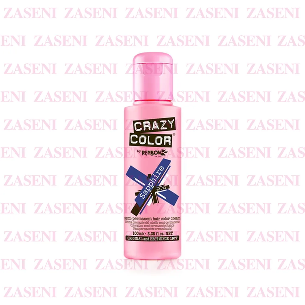 CRAZY COLOR CREMA COLORANTE 72 SAPPHIRE 100ML