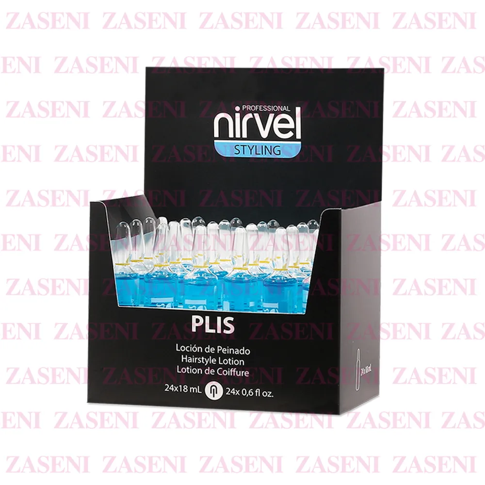 NIRVEL STYLING AMPOLLAS PLIS LOCIÓN DE PEINADO 18ML 24 UDS