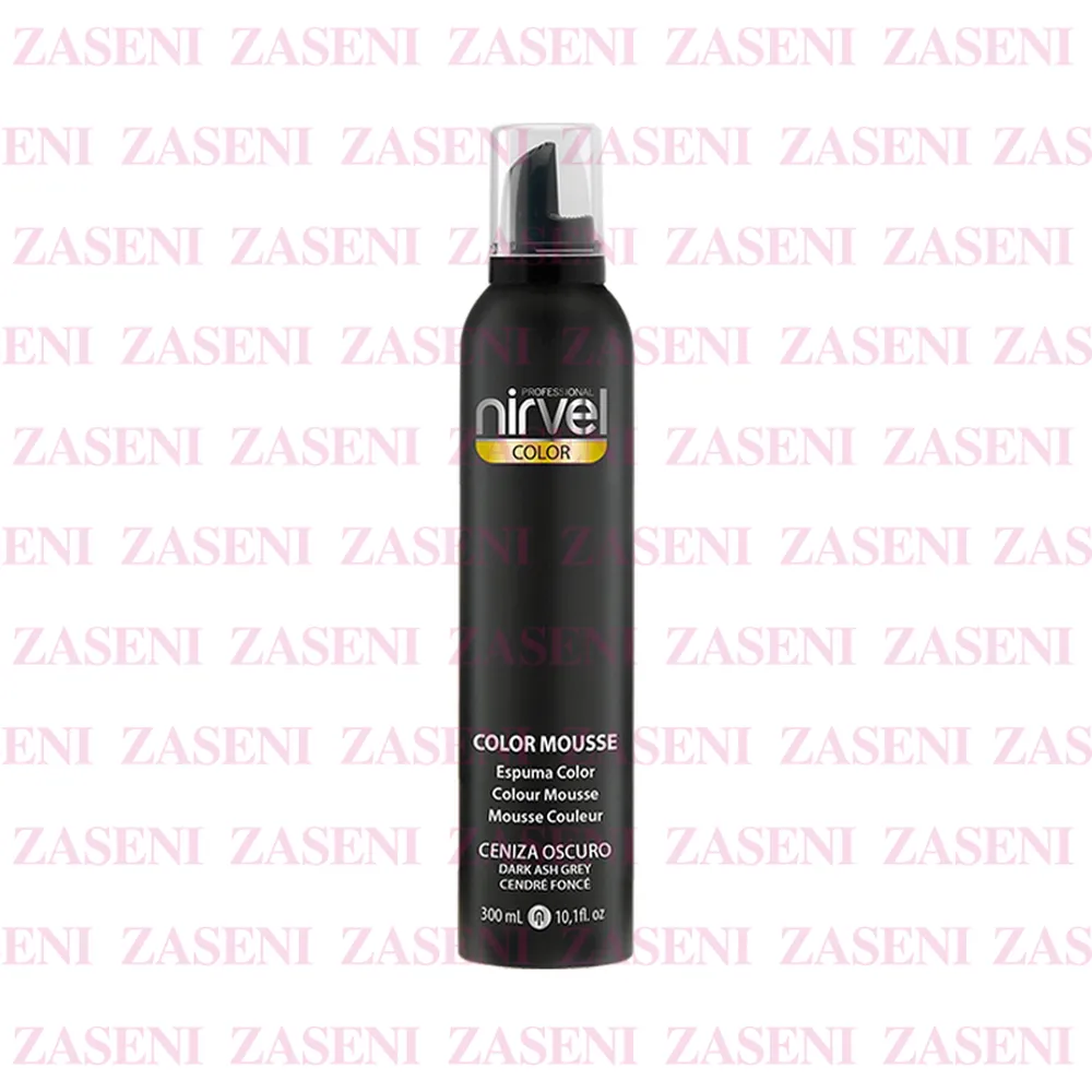 NIRVEL COLOR ESPUMA COLOR CENIZA OSCURO 300ML