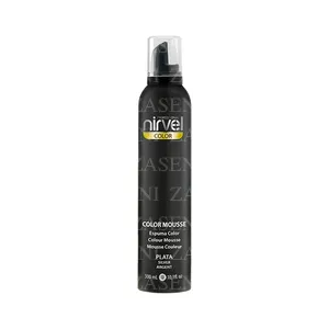 NIRVEL COLOR ESPUMA COLOR PLATA 300ML