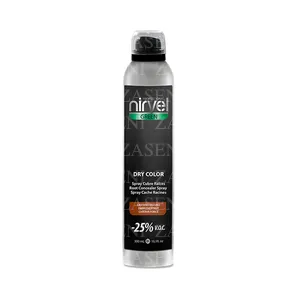 NIRVEL GREEN SRAY CUBRE RAÍCES CASTAÑO OSCURO 300ML